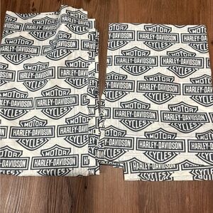 Harley Davidson Curtains Pair